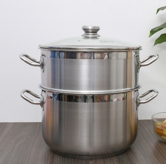 Top 7 bộ nồi xửng inox loại nào tốt nhất dùng cho bếp từ