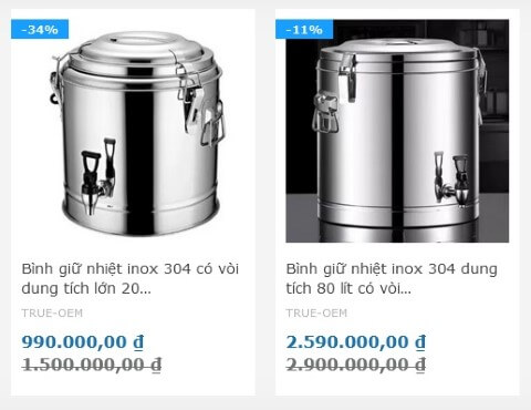 Mua bình ủ trà và cà phê nào tốt cho nhà hàng