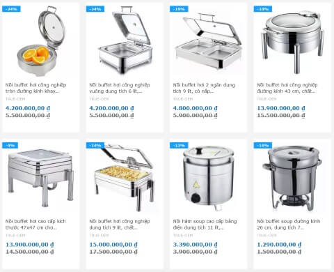 Nồi buffet điện công nghiệp cho nhà hàng kinh doanh