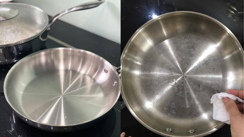 Hướng dẫn tôi chảo thép