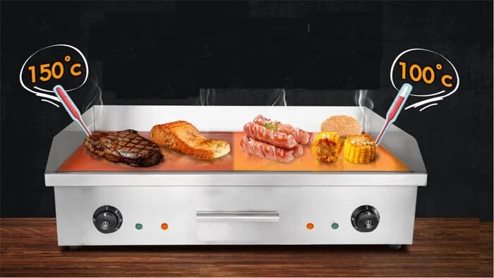Chọn mua bếp chiên mặt phẳng tốt nhất cho nhà hàng kinh doanh