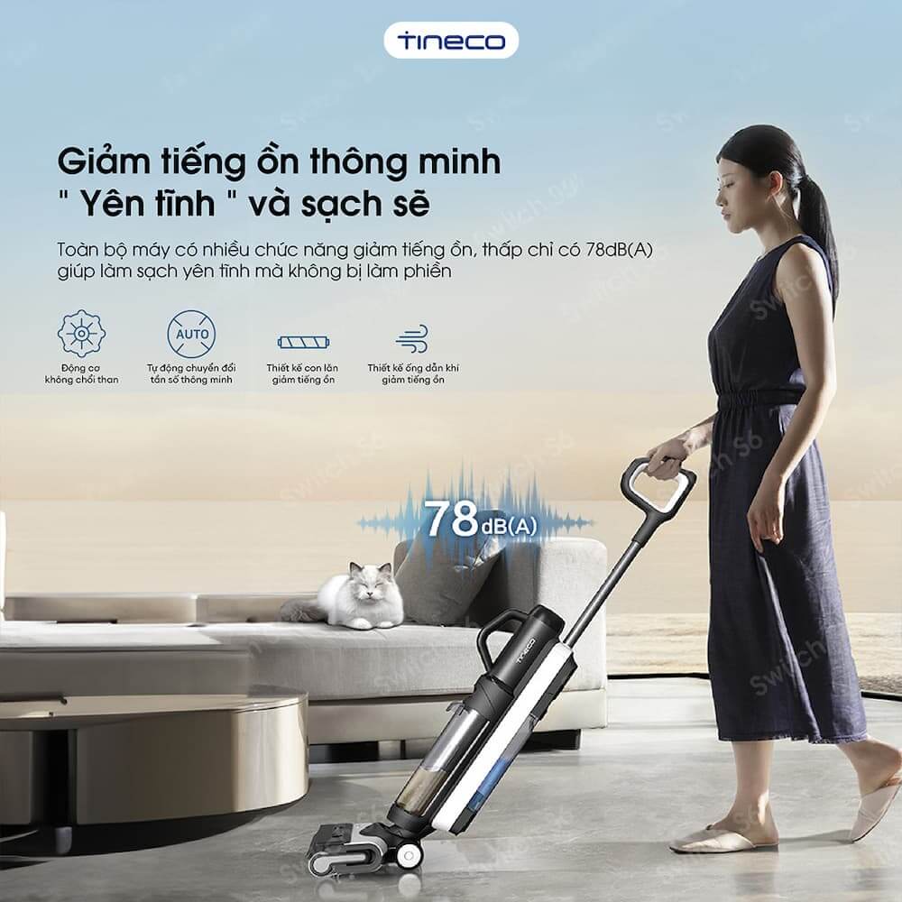 may hut bui lau san Tineco Floor one S9 co tot khong