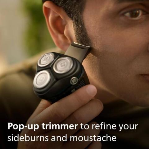 Tích hợp tông đơ để tỉa râu và tóc Tích hợp tông đơ để tỉa râu và tóc