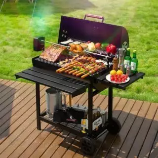Bếp nướng than hoa ngoài trời Tepro hàng nội địa Đức