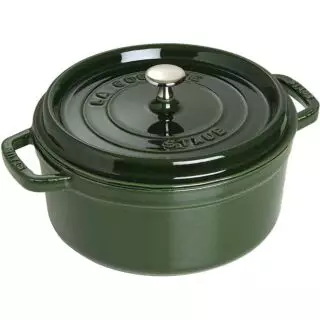 noi gang Staub 22cm nhap khau phap mau xanh reu