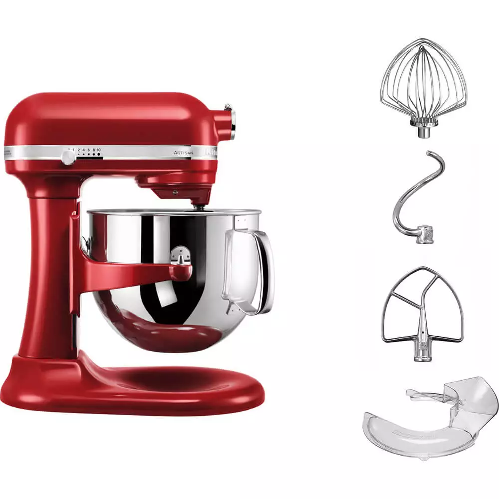 Máy trộn bột KitchenAid Artisan 5KSM7580XECA, công suất 500w, bát nâng dung tích 6,9 lít, bảo hành 5 năm