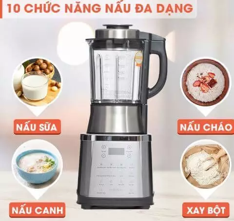 chuc nang cua may lam sua hat unie v8s