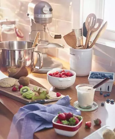 may nhoi bot Kitchenaid Pro 6 cua my