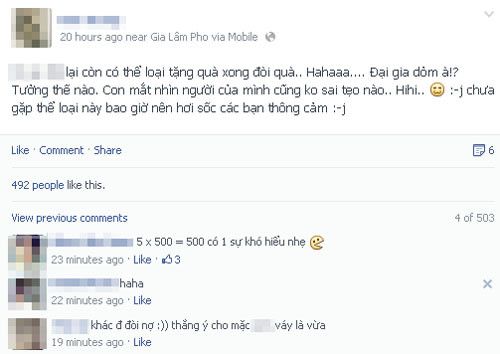 Clip đòi quà người yêu cũ