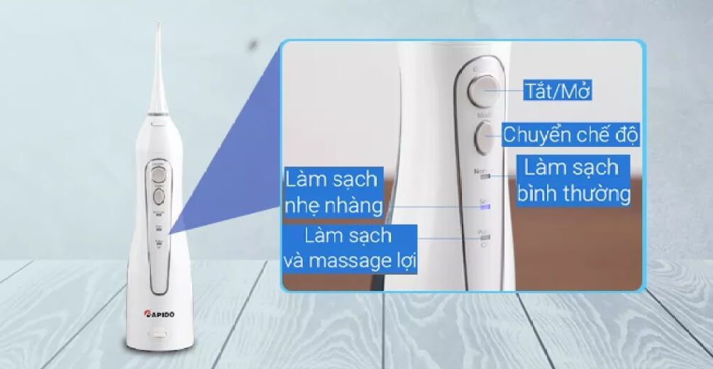 Máy tăm nước Rapido có tốt không