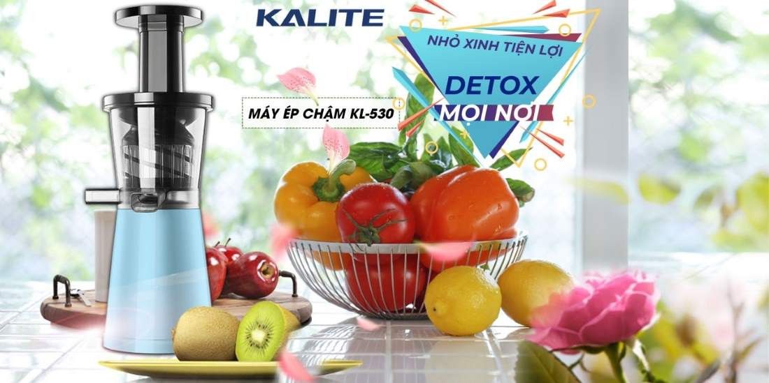 Review máy ép chậm Kalite có tốt không
