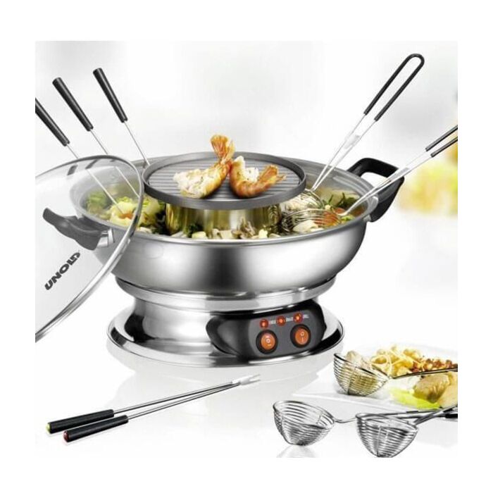 bep lau nuong Unold 48746 Asia 2 in 1