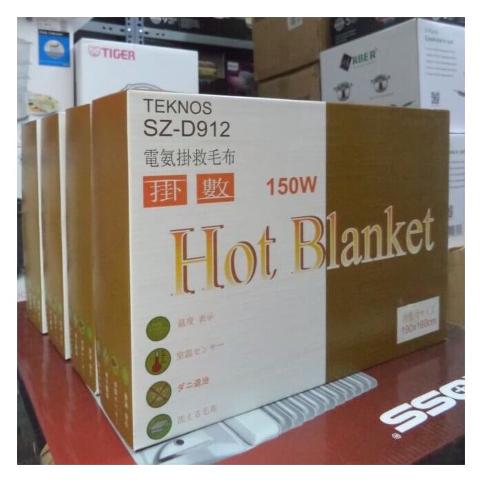 Chăn điện Nhật Bản Teknos SZ-D912