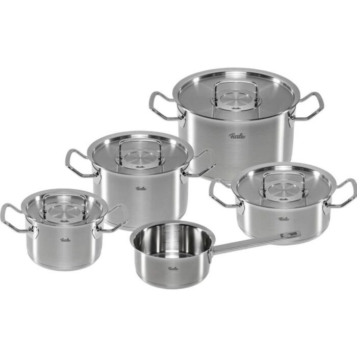 Bộ nồi Fissler Original Profi 5 món nắp inox của Đức