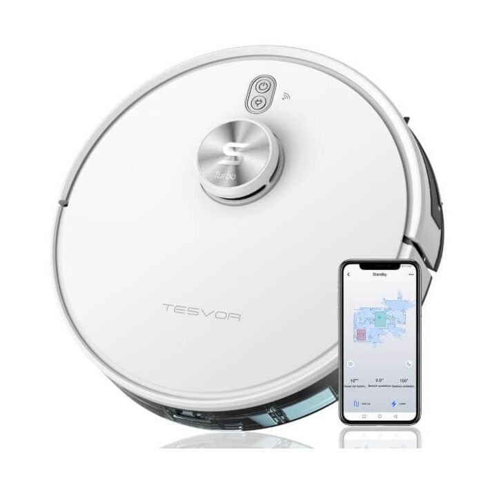 robot hut bui Tesvor S6 Turbo
