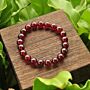 Vòng tay đá Garnet đỏ cho mệnh hỏa, thổ: An Thịnh Trường Phát ATTP-V02H