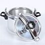 Nồi áp suất gas công nghiệp dung tích 15 lít, đường kính 30cm, bảo hành 5 năm