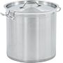 noi inox 304 cao 50 lit day lien 5 lop nha hang