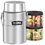 Cặp lồng giữ nhiệt cao cấp Thermos Stainless King, dung tích 1,2 lít, chất liệu an toàn