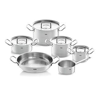 Bộ nồi Fissler Pure Profi set 6 món nắp inox
