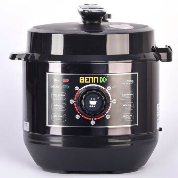 Nồi áp suất điện Bennix BN-60P, lòng niêu dung tích 6 lít, bảo hành 2 năm