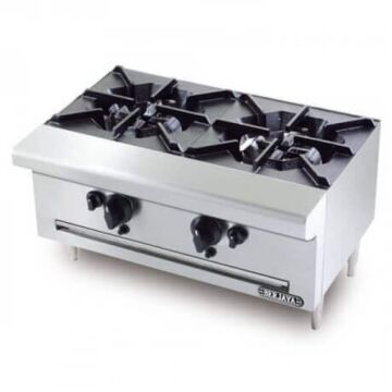 Bếp âu 2 họng gas Berjaya OB2S, công suất 40000 Btu/Hr, bảo hành 2 năm