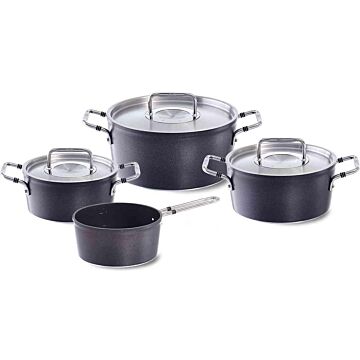 Bộ nồi chống dính cao cấp Fissler Luno 4 món