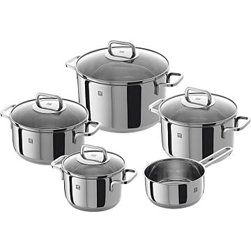 Bộ nồi inox Zwilling Quadro 5 món 