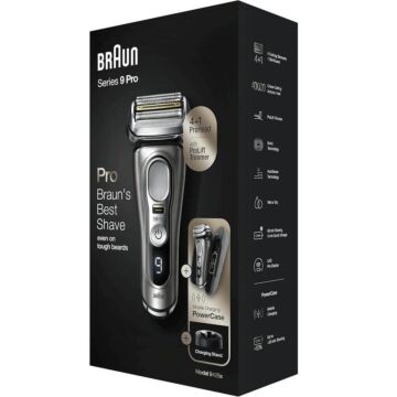 Máy cạo râu cao cấp Braun Series 9 Pro 9425s, bảo hành 5 năm