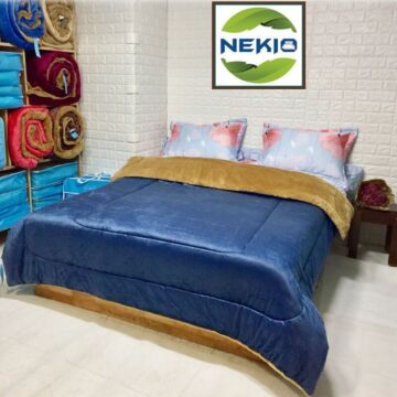 Chăn lông cừu Nekio Navy Nhật Bản