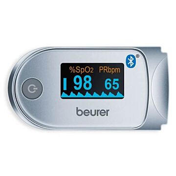 Máy đo nồng độ oxy trong máu SpO2 và nhịp tim Beurer PO60