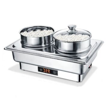 Nồi hấp dimsum 2 tầng cắm điện, dung tích 9 lít, bảo hành 2 năm