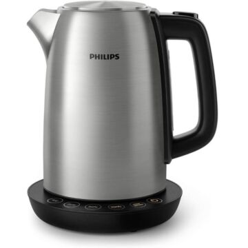 Ấm siêu tốc cao cấp Philips HD9359/90, có điều chỉnh nhiệt độ và giữ ấm, bảo hành 2 năm