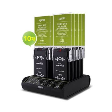 Bộ 10 thẻ rung Syscall GP‑210RT (mở rộng tối đa 20 thẻ), bán kính phục vụ 300m, bảo hành 2 năm