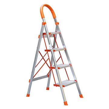 Thang nhôm ghế bản to 4 bậc Advindeq ADS-704