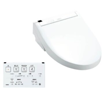 Nắp bồn cầu điện tử Toto TCF8GM44 (nội địa Nhật Bản), tự đóng mở nắp, điều khiển từ xa, khử khuẩn, làm ấm, vòi rửa đa năng
