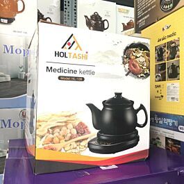 Ấm sắc thuốc cao cấp dung tích 4,5 lít, chất liệu gốm chịu nhiệt, công suất 500w, bảo hành 2 năm