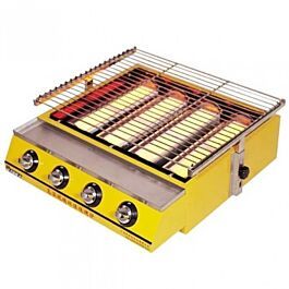 Bếp nướng gas Eton ET-K255, 4 họng nướng riêng biệt, vỉ nướng inox 304 kích thước lớn 58 cm x 43 cm, bảo hành 2 năm