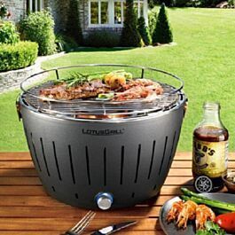 Bếp nướng than hoa Nam Hồng Najico LG435, vỉ nướng đường kính 44 cm