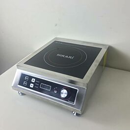 Bếp từ công nghiệp Hikari 3500 w phục vụ nhu cầu kinh doanh, khung inox chịu lực, mặt kính ceramic, bảo hành 2 năm