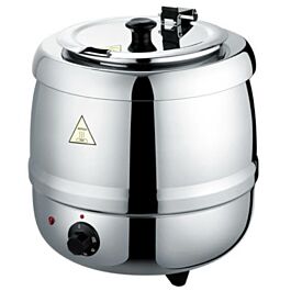 Nồi hâm soup buffet, ủ trân châu chất liệu inox dung tích 10 lít, bảo hành 2 năm