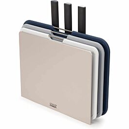 Bộ thớt kèm dao Joseph Joseph 60194 Nest Plus của Đức