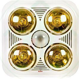 Đèn sưởi nhà tắm Braun Kohn BU04GR (có điều khiển)