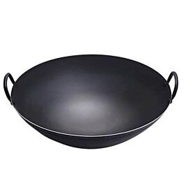 Chảo thép carbon sâu lòng ATMAX AT-CHS60, đường kính 60 cm, dùng cho bếp gas, phục vụ kinh doanh