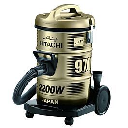 Máy hút bụi công nghiệp Hitachi CV-970Y, sản xuất tại Thái Lan, công suất 2200w, dung tích 21 lít