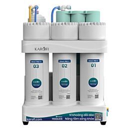 Máy lọc nước Hydrogen Karofi KAQ-U05 Pro có 10 cấp lọc, công suất lọc 20 lít/h