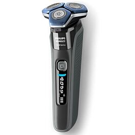 Máy cạo râu khô và ướt Philips S7887/82, sản xuất tại Hà Lan, công nghệ SenseIQ, tích hợp tông đơ tỉa râu và mai, bảo hành 2 năm