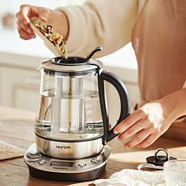 Nồi chưng yến và pha trà Hurom Tea Master TM-P02FSS, bình thủy tinh của Đức, bảo hành 2 năm