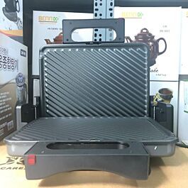 Máy kẹp nướng giòn bánh mì cho cửa hàng 3 đến 5 chiếc mỗi lần, công suất 2000w, bảo hành 2 năm