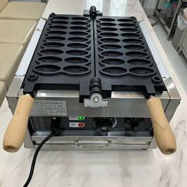 Máy làm bánh ngô cao cấp 18 chiếc, công suất 2000w, bảo hành 2 năm